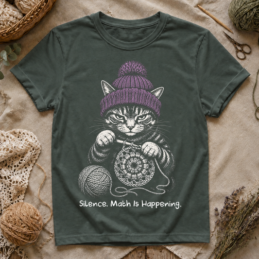 Silence. Math Is Happening T-Shirt