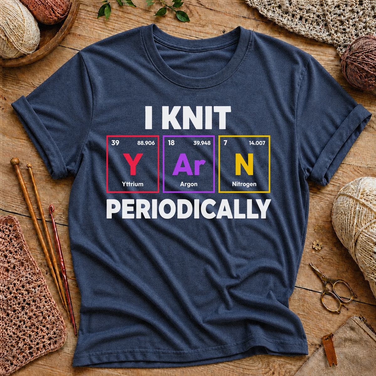 I Knit Periodically T-Shirt