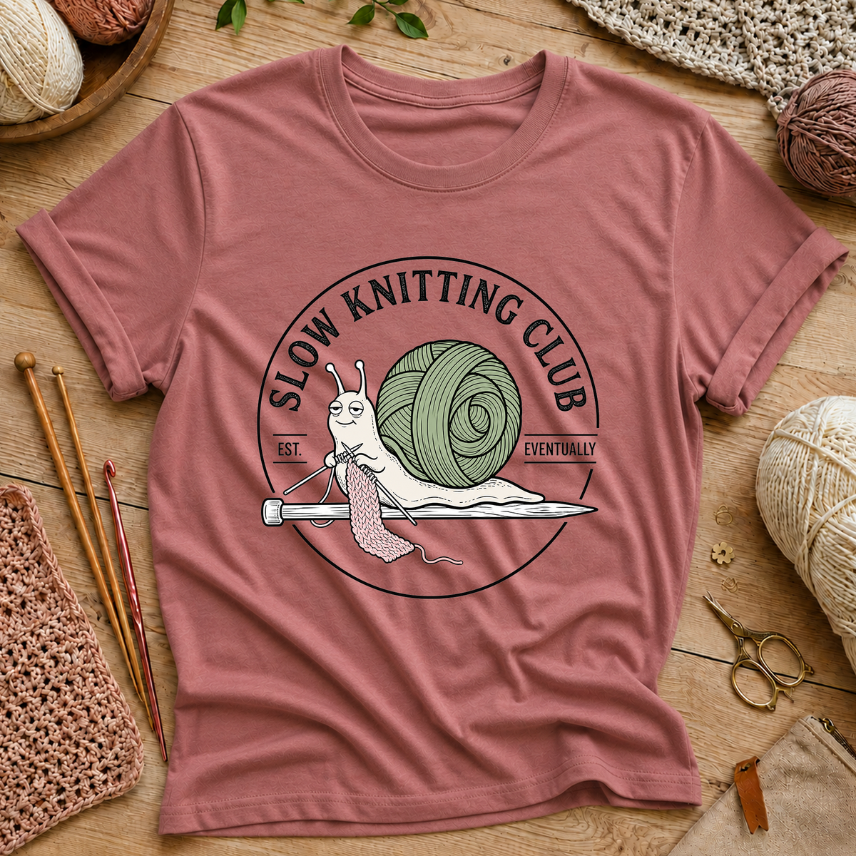 Slow Knitting Club T-Shirt