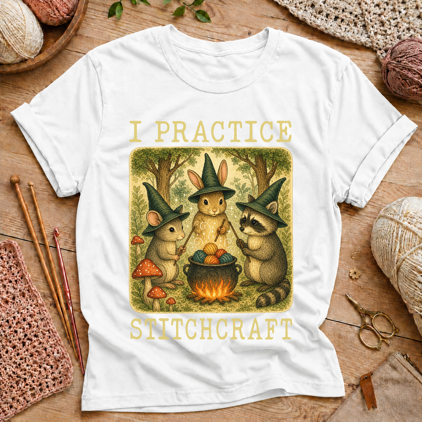 I Practice Stitchcraft T-Shirt