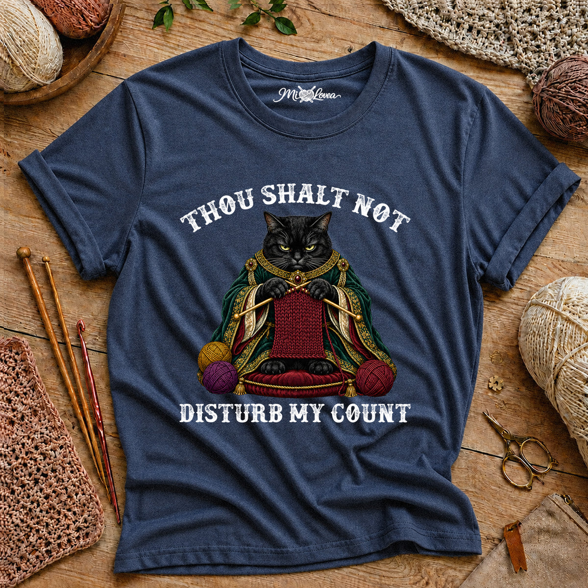 Thou Shalt Not Disturb My Count T-Shirt