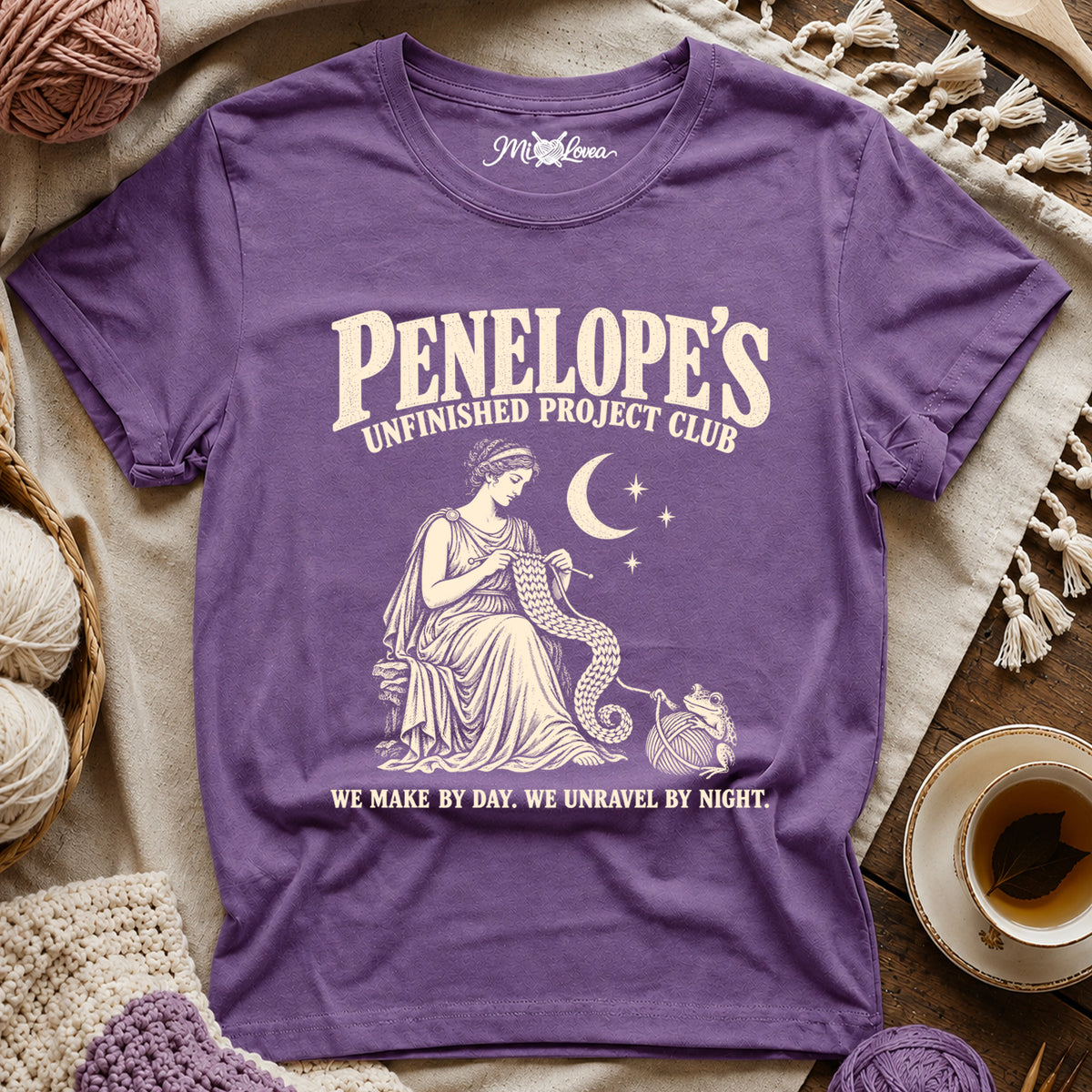 Penelope’s Unfinished Project Club T-Shirt