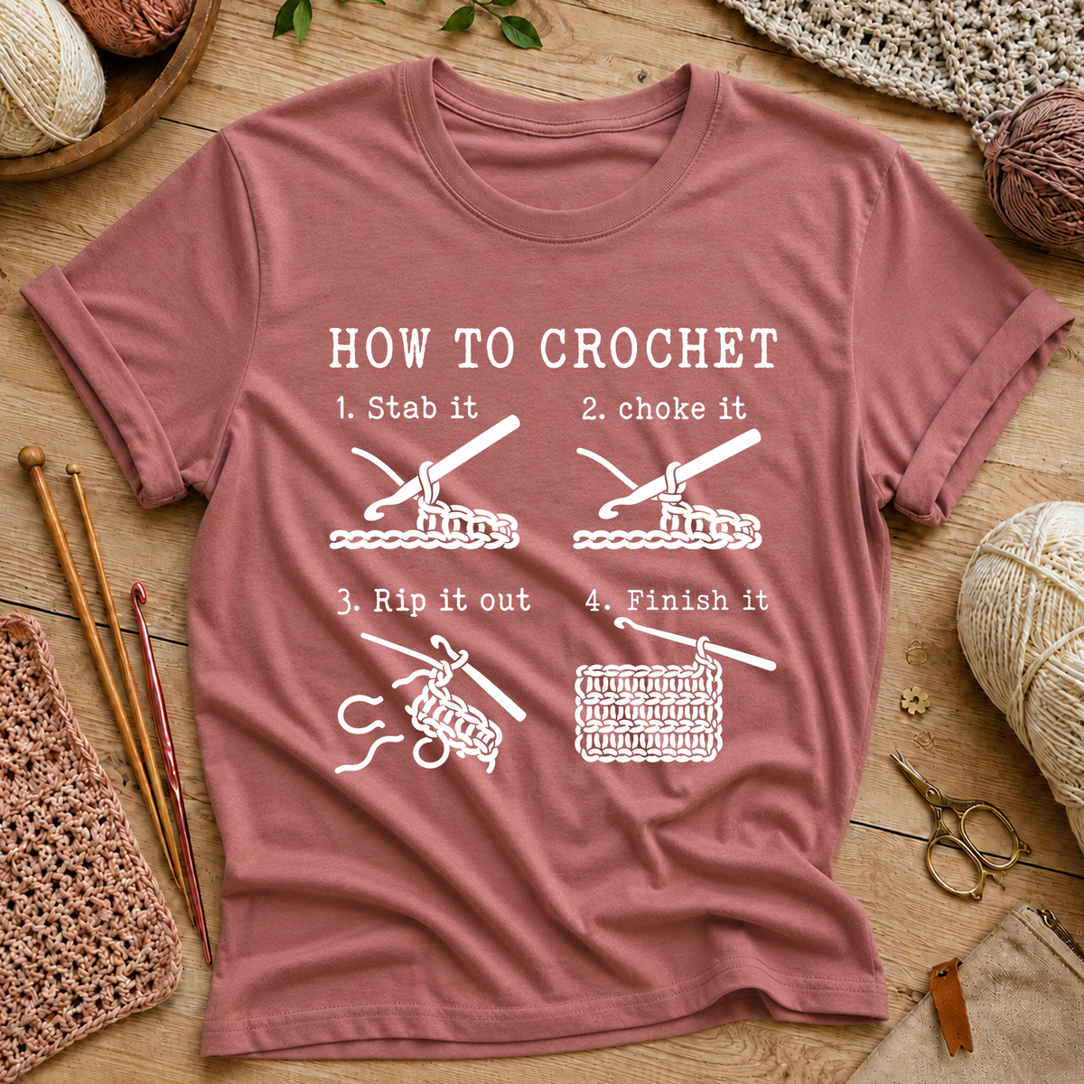 How to Crochet T-Shirt
