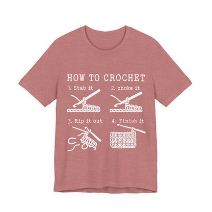 How to Crochet T-Shirt