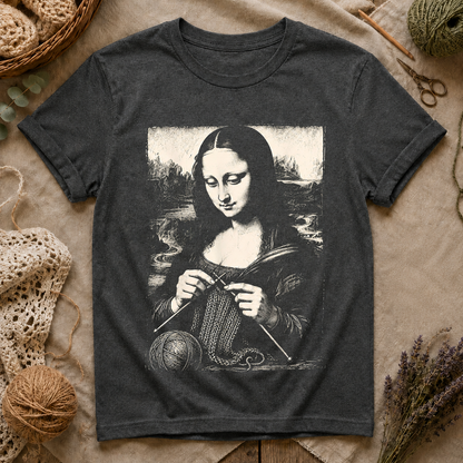 Mona Lisa Knitting T-Shirt