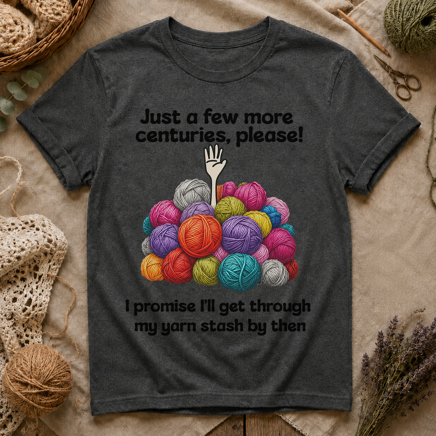 Knitting Humor T‑Shirt
