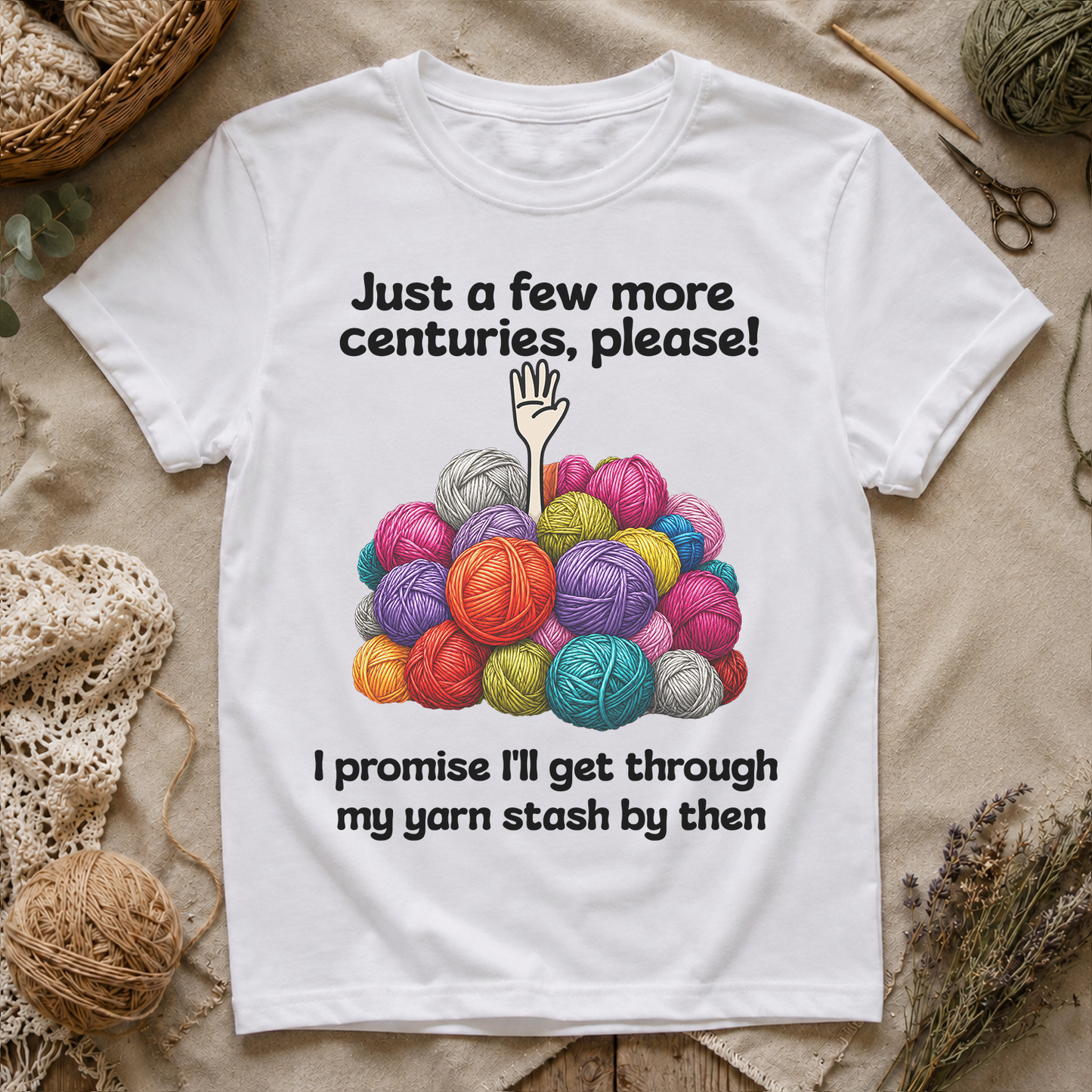 Knitting Humor T‑Shirt