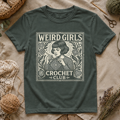 Weird Girls Crochet Club T‑Shirt