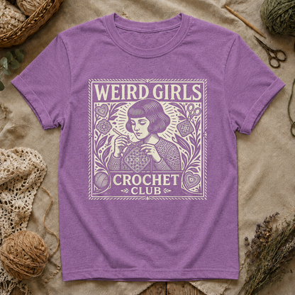 Weird Girls Crochet Club T‑Shirt