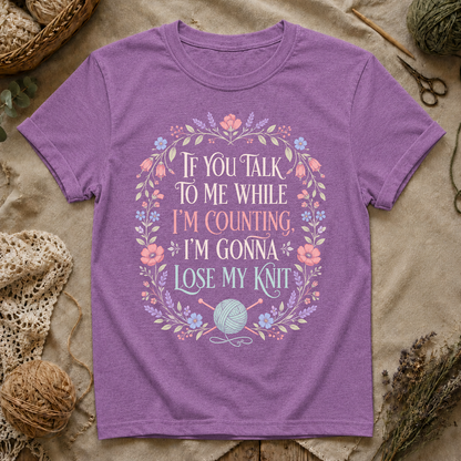 Knitting Quote T-Shirt