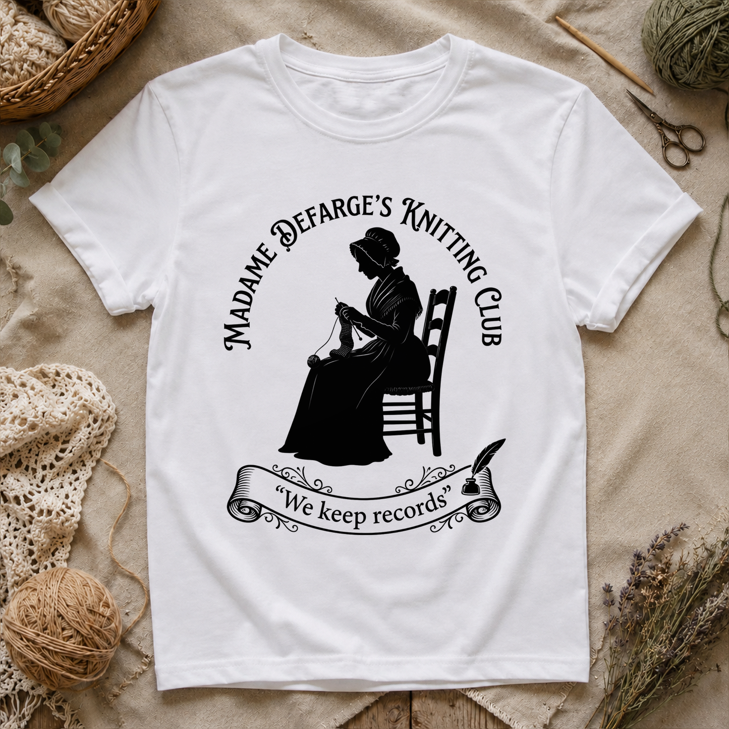 Madame Defarge’s Knitting Club T-Shirt