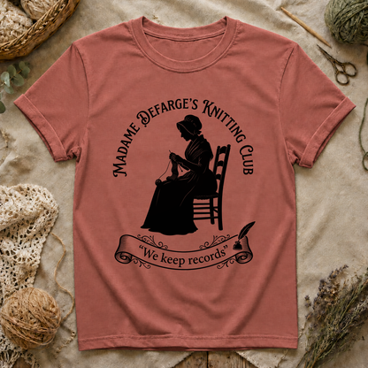 Madame Defarge’s Knitting Club T-Shirt