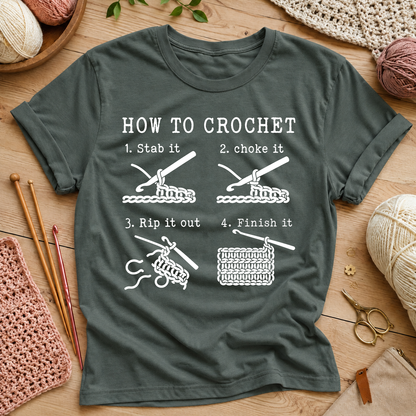 How to Crochet T-Shirt