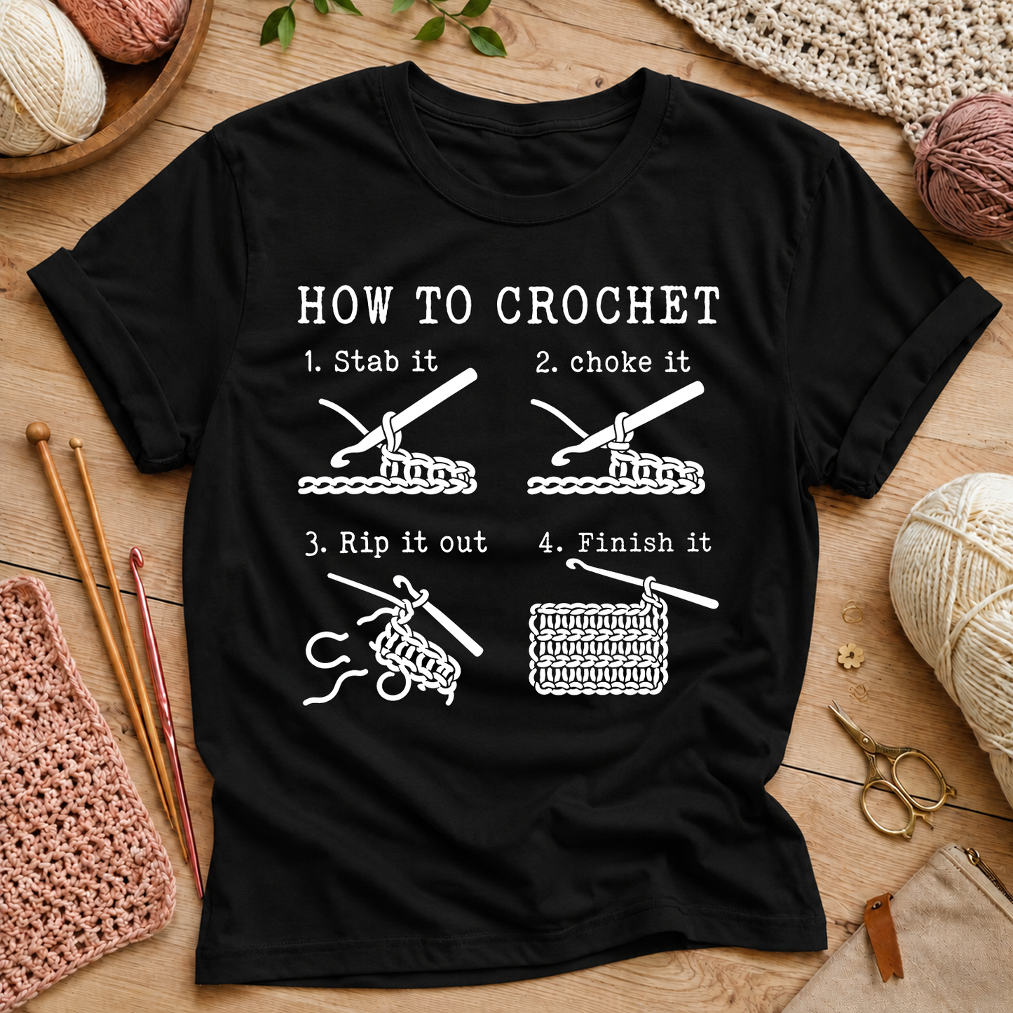 How to Crochet T-Shirt