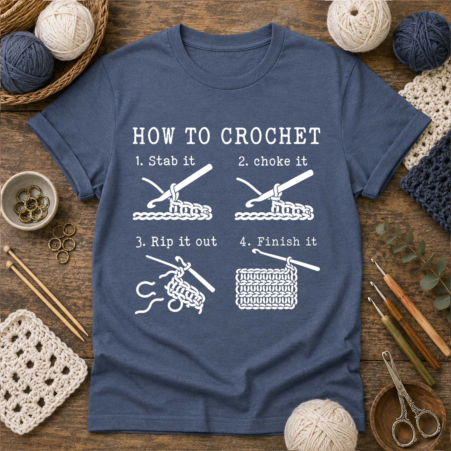 How to Crochet T-Shirt