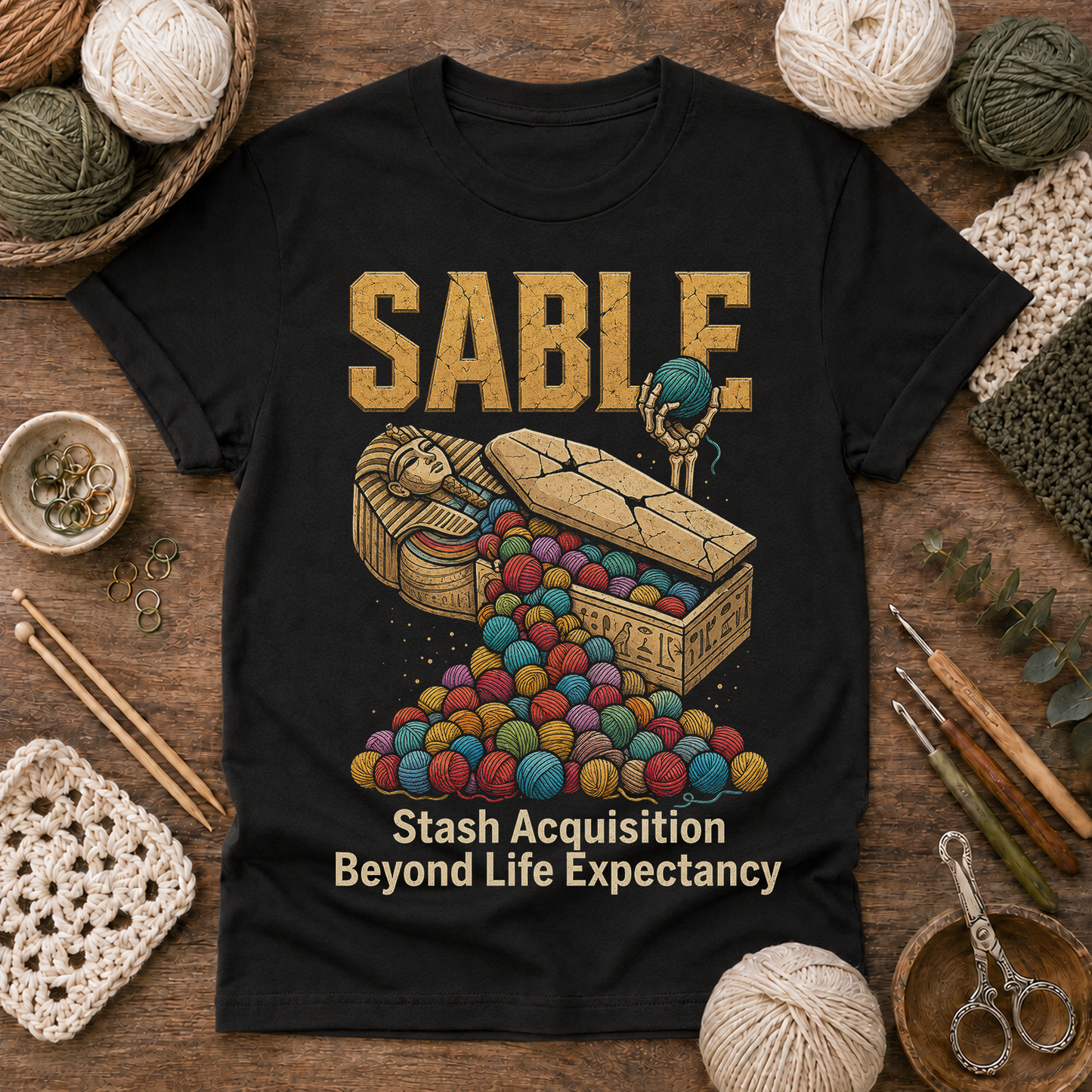 SABLE  Stash Acquisition Beyond Life Expectancy T‑Shirt