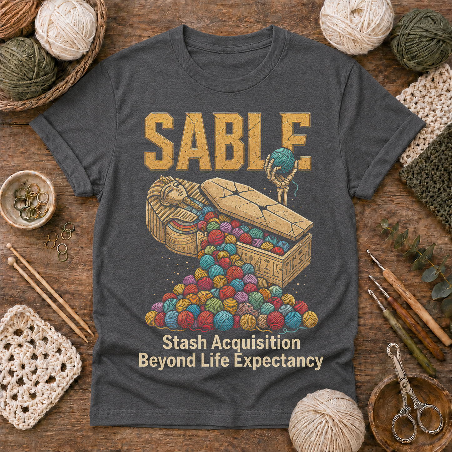 SABLE  Stash Acquisition Beyond Life Expectancy T‑Shirt