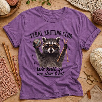 Feral Knitting Club T-Shirt
