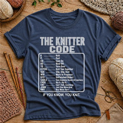 The Knitter Code T‑Shirt