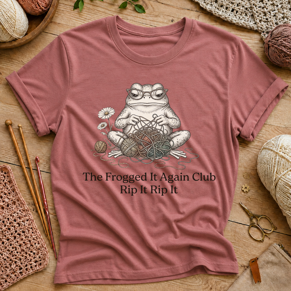 The Frogged It Again Club: Rip It Rip It T- Shirt