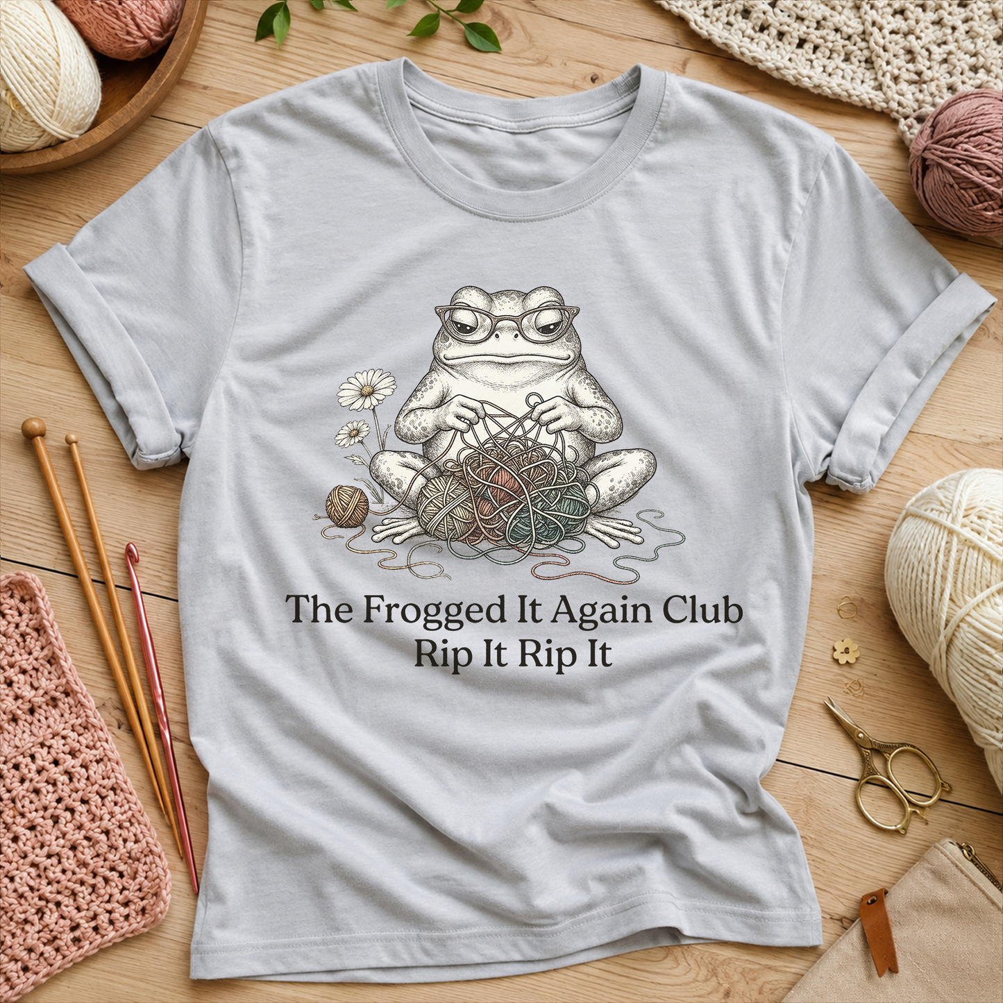 The Frogged It Again Club: Rip It Rip It T- Shirt