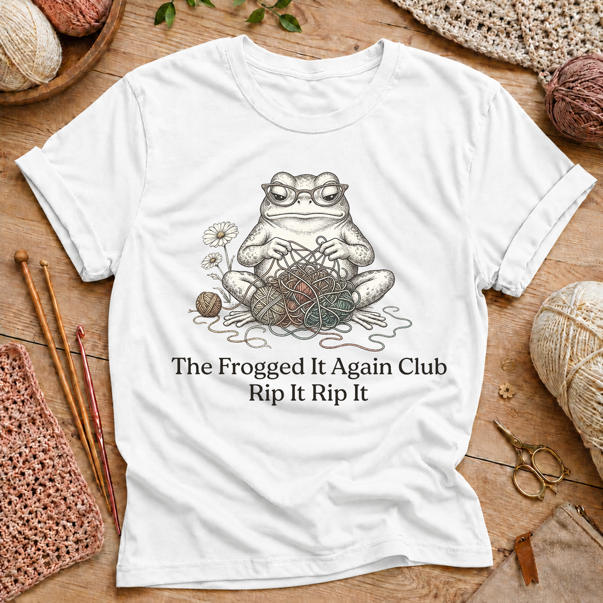 The Frogged It Again Club: Rip It Rip It T- Shirt