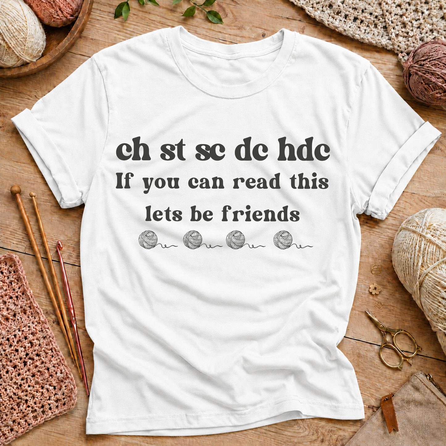If you can read this let's be friends  T-Shirt