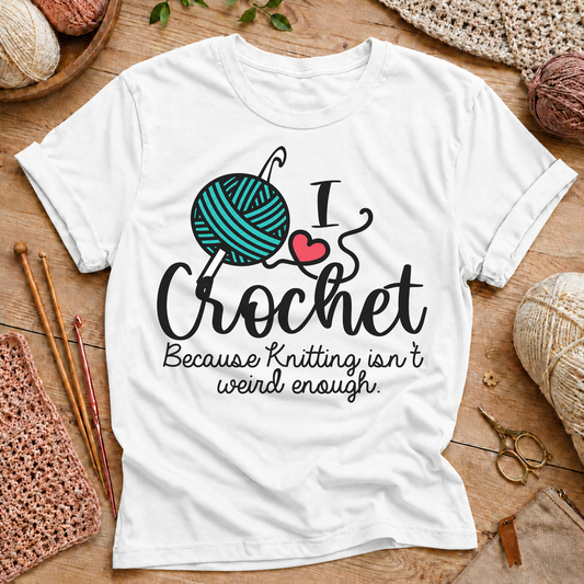 I  Crochet T-Shirt