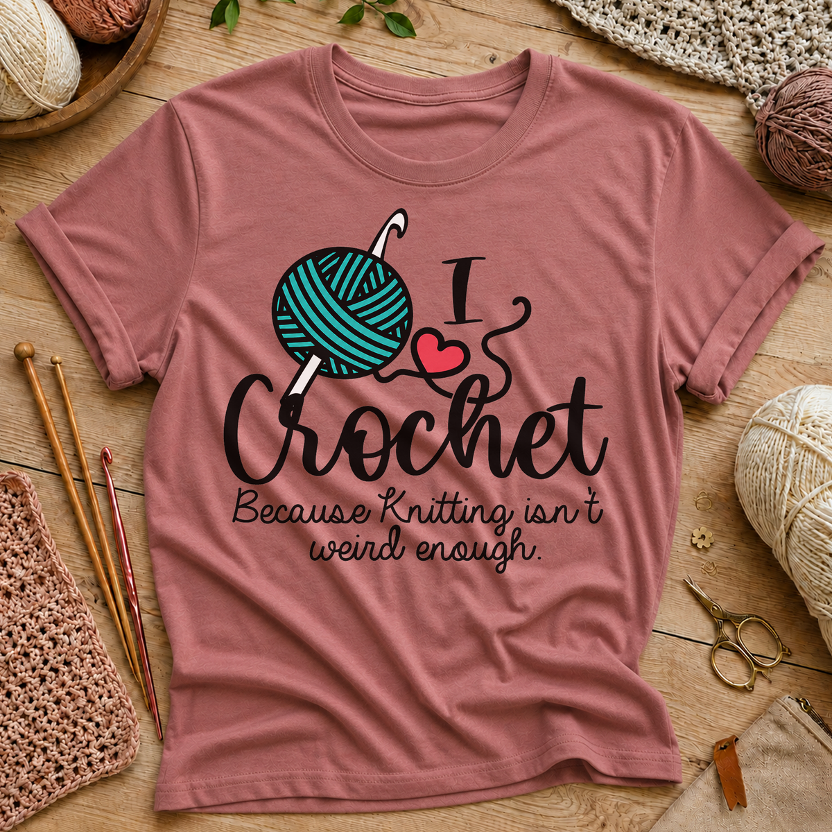 I  Crochet T-Shirt