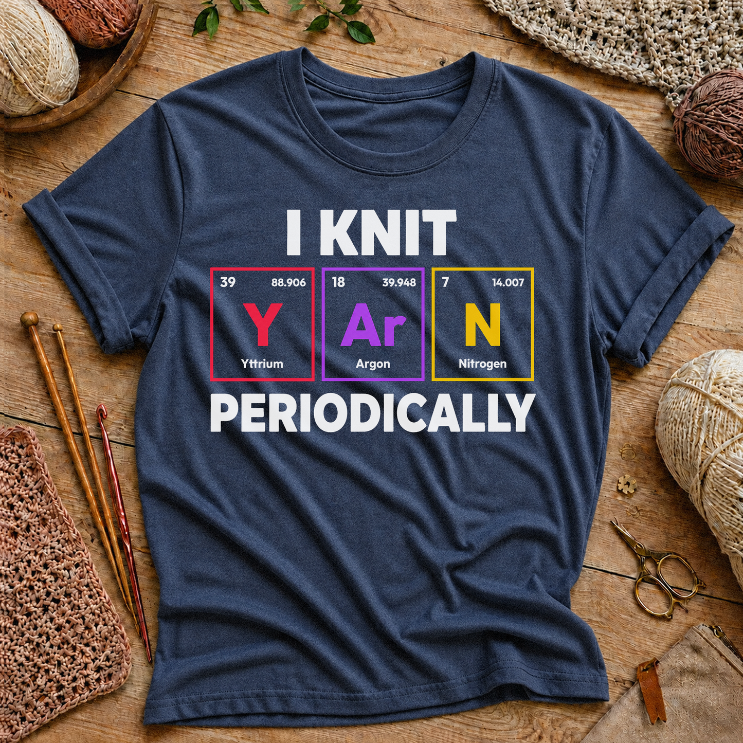 I Knit  Periodically T-Shirt