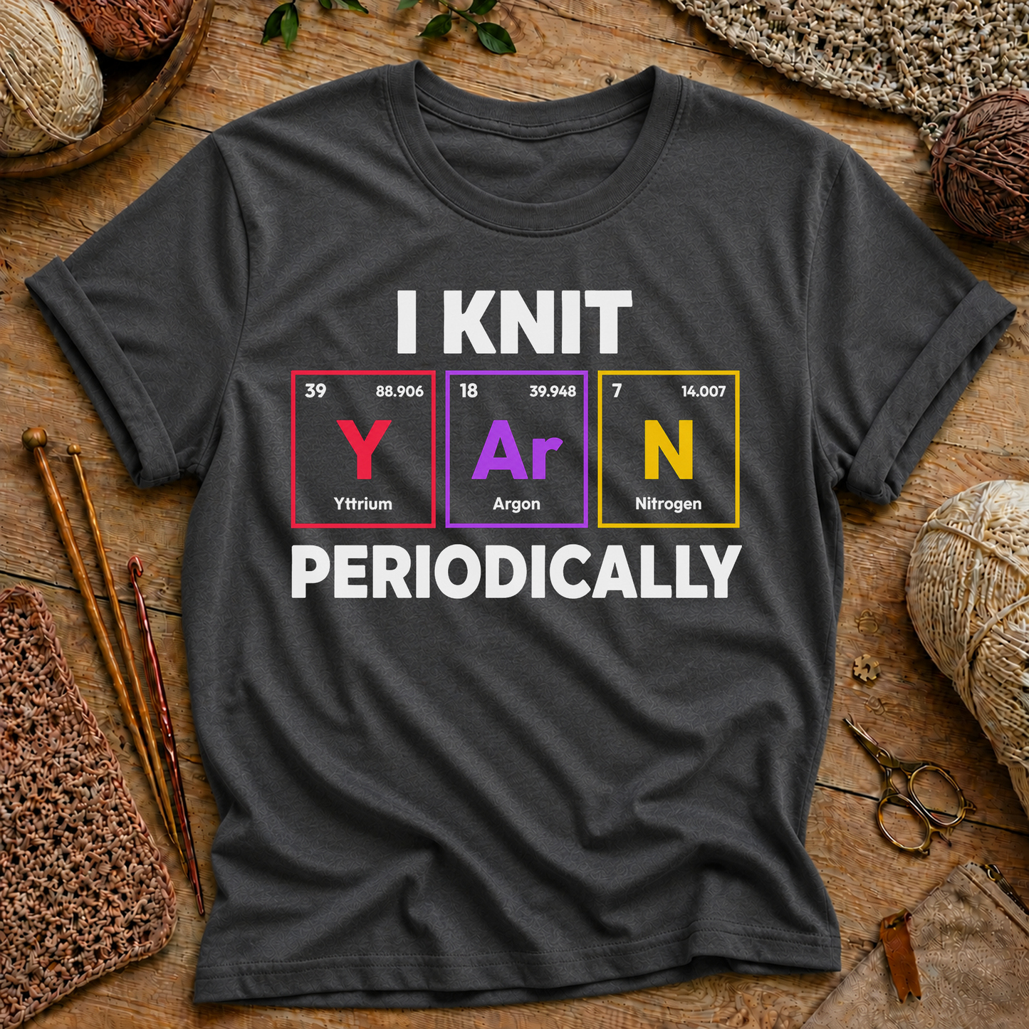 I Knit  Periodically T-Shirt