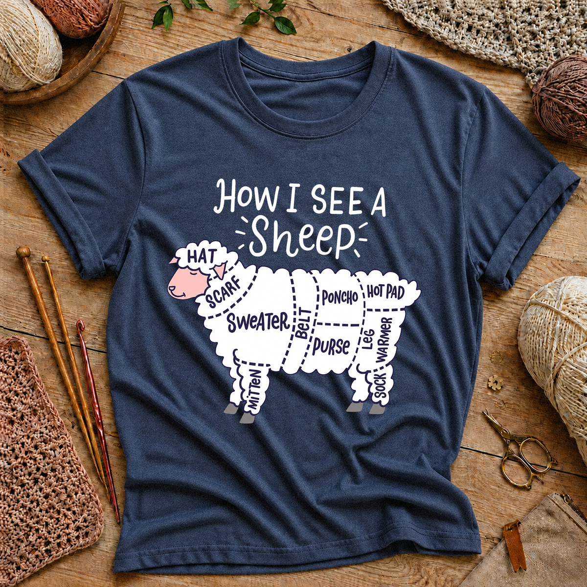 How I See a Sheep T-Shirt