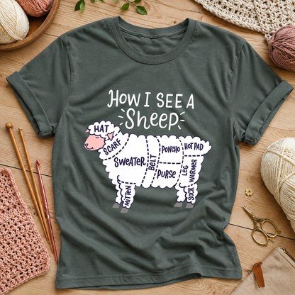 How I See a Sheep T-Shirt