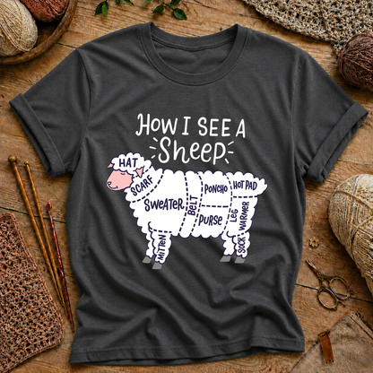 How I See a Sheep T-Shirt