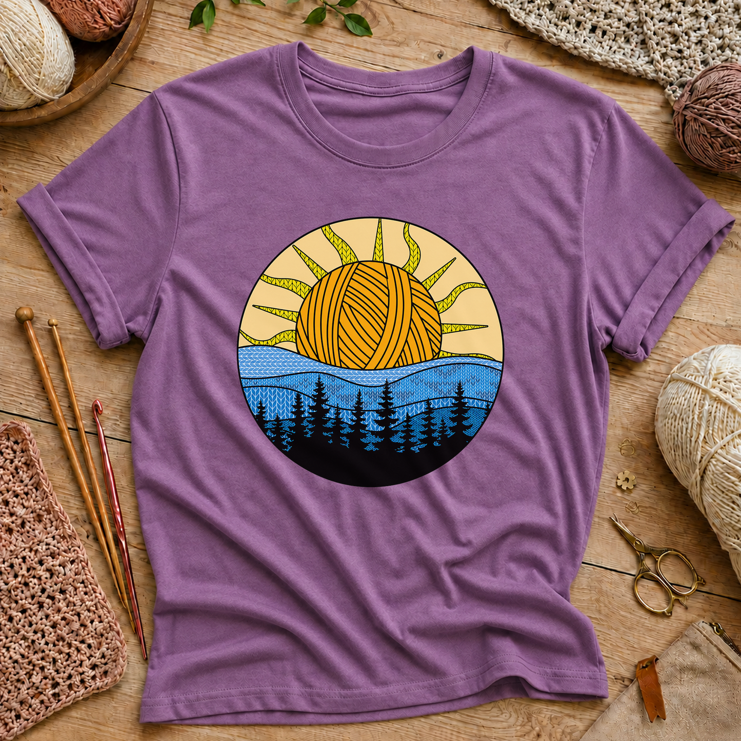 Yarn Sunrise T-Shirt