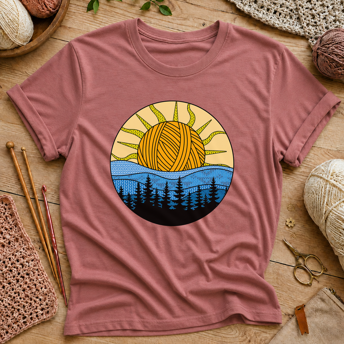 Yarn Sunrise T-Shirt