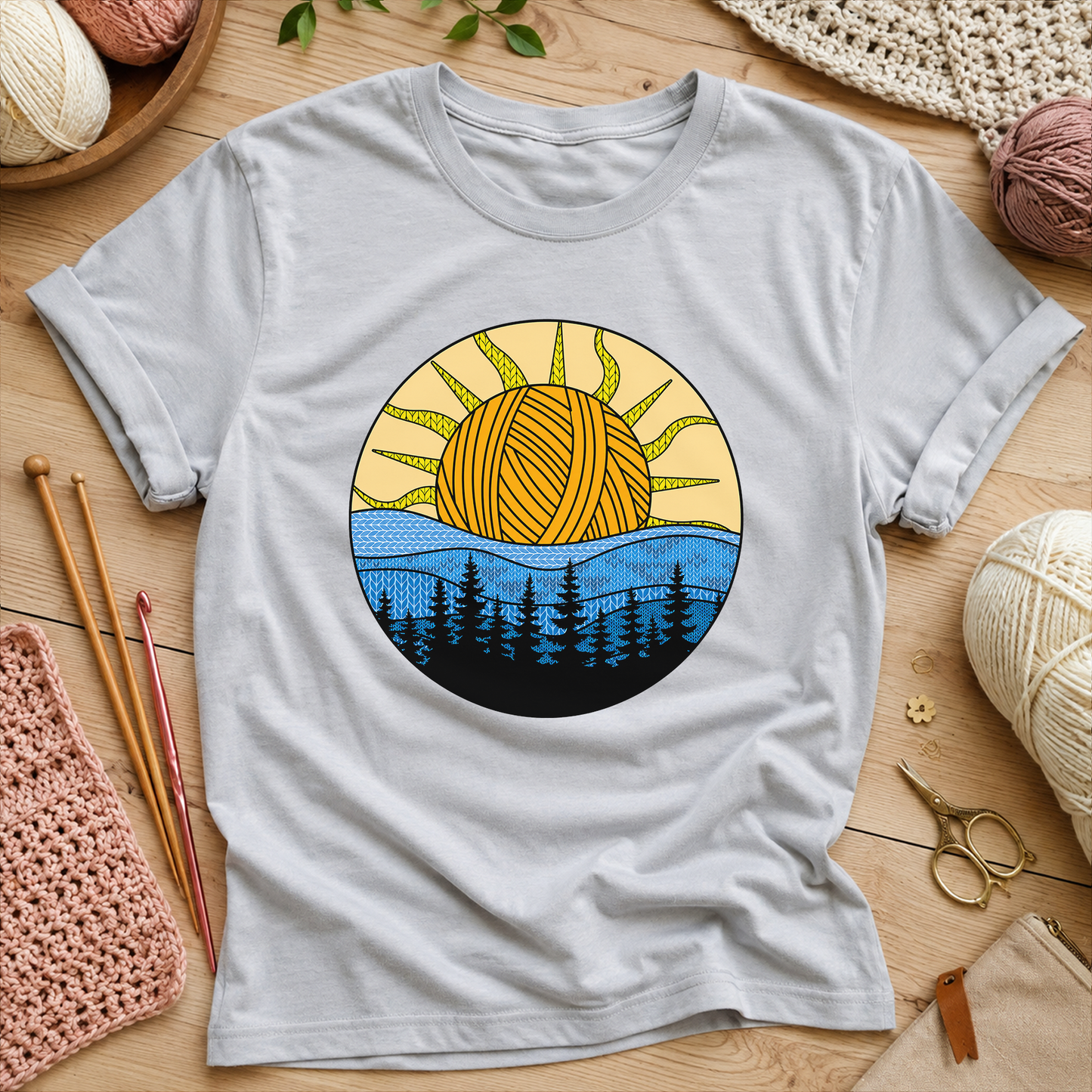 Yarn Sunrise T-Shirt