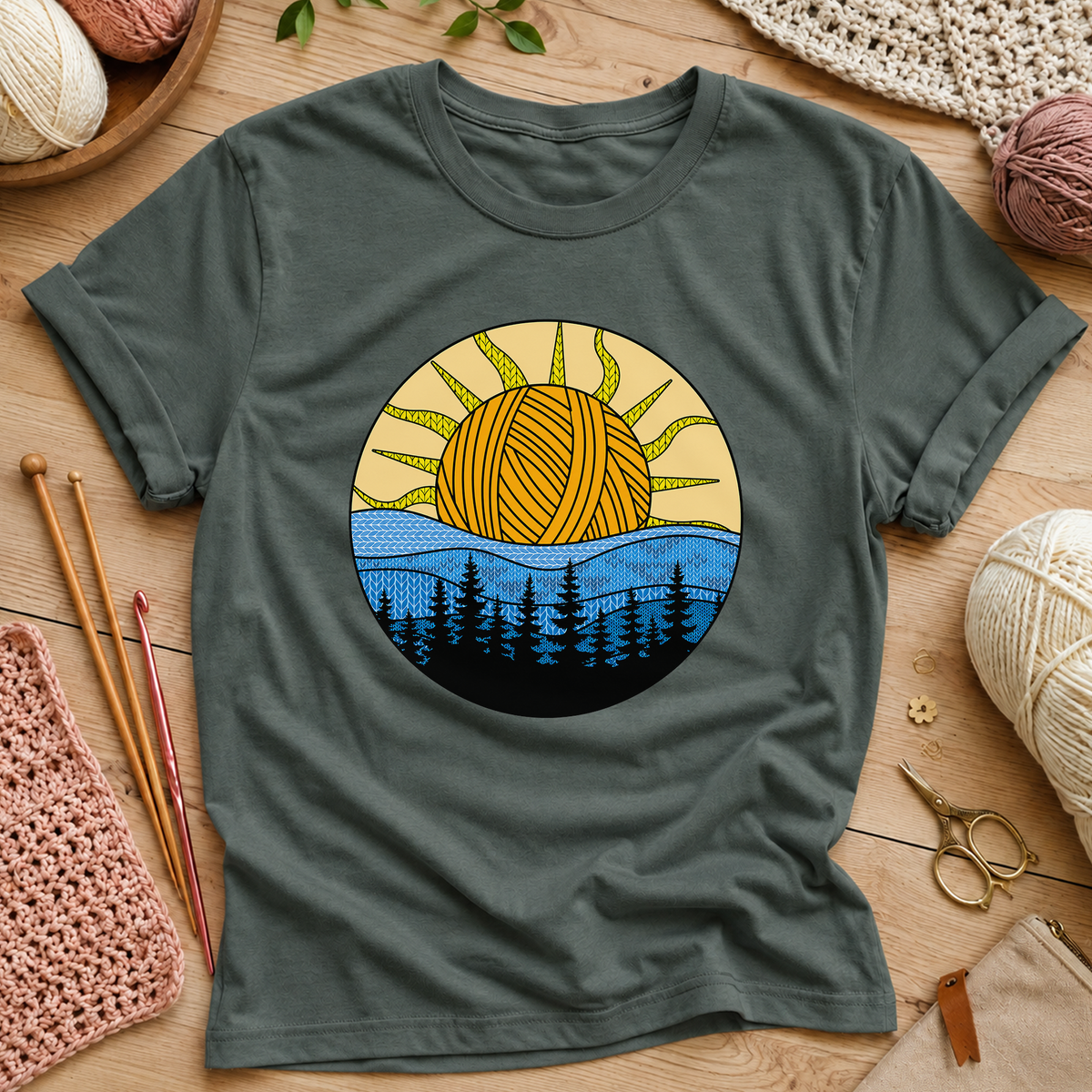 Yarn Sunrise T-Shirt
