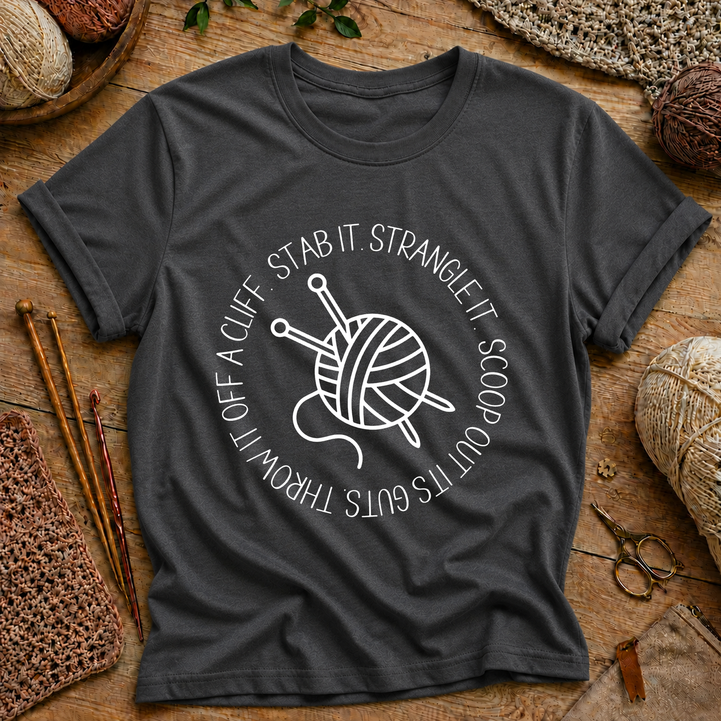 Knitting Humor T-Shirt