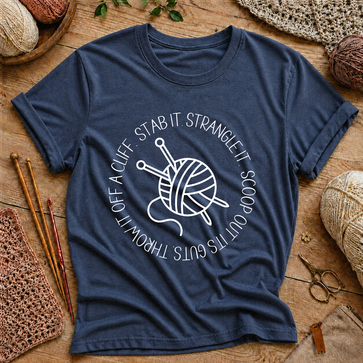 Knitting Humor T-Shirt