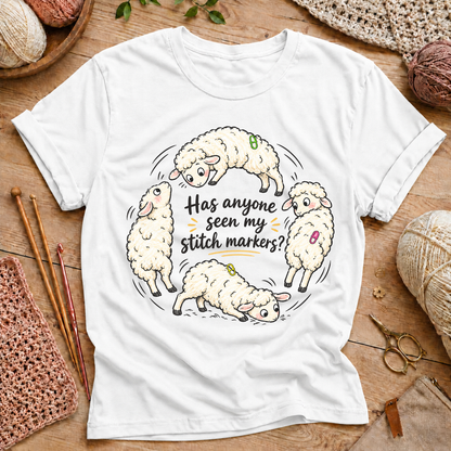Has anyone seen my stitch markers? T-Shirt