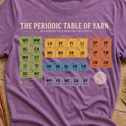 The Periodic Table of Yarn T‑Shirt