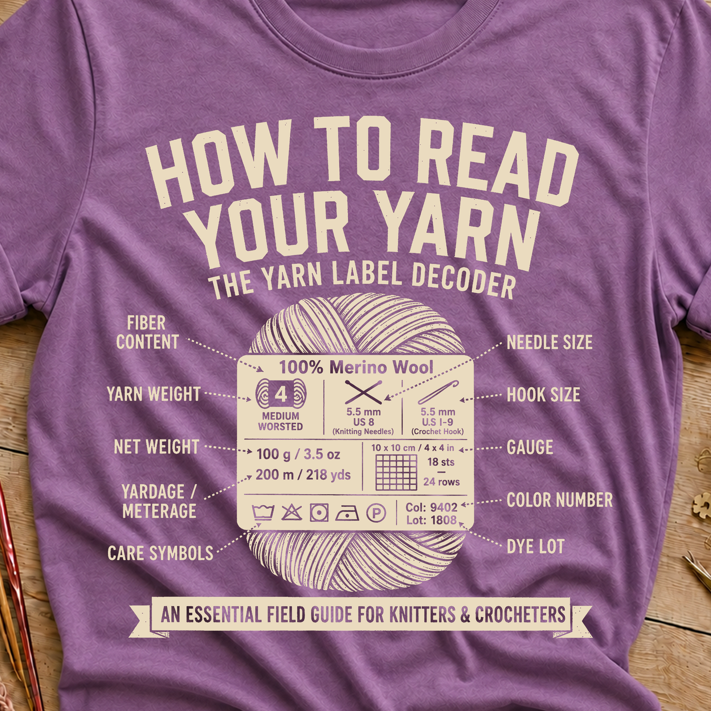 How to Read Your Yarn T‑Shirt