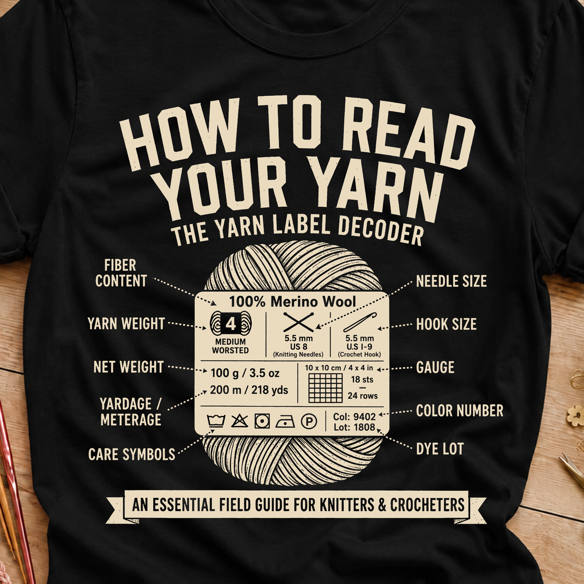 How to Read Your Yarn T‑Shirt
