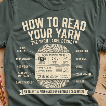 How to Read Your Yarn T‑Shirt