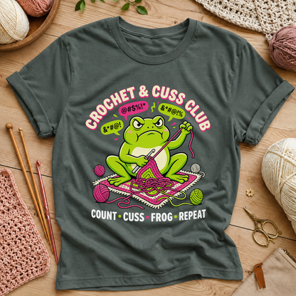 Crochet & Cuss Club T‑Shirt
