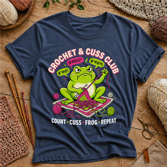 Crochet & Cuss Club T‑Shirt