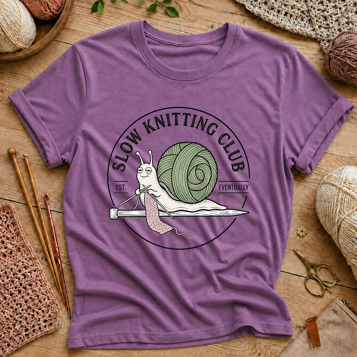 Slow Knitting Club T-Shirt