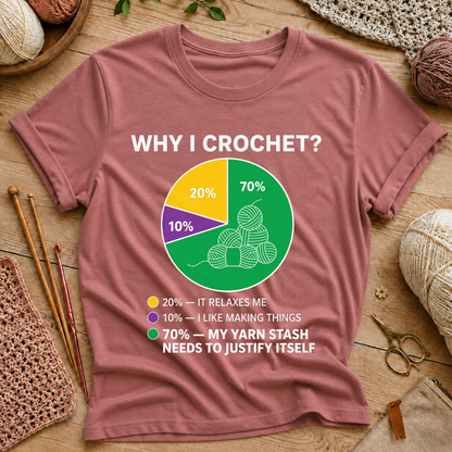 Why I Crochet ? T-Shirt