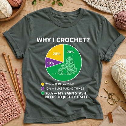 Why I Crochet ? T-Shirt